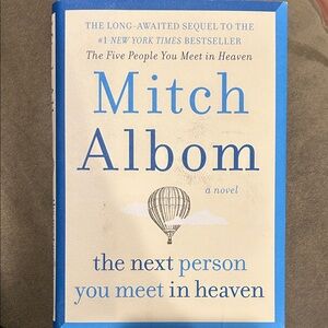 The five people you meet in heaven Mitch Albom